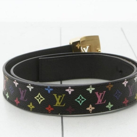 Louis Vuitton 75/30 Black Multicolor Monogram Cein main image 4